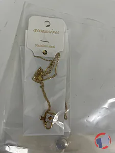 Rappel produit Collier cadenas strass ELLA ELLA