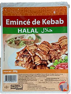 Rappel produit EMINCE DE KEBAB 200G - HALAL