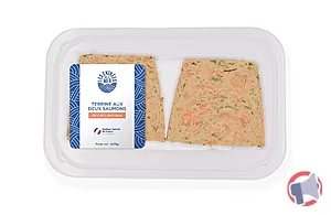 Rappel produit Terrine aux deux saumons ASC Les Entrées de la Mer