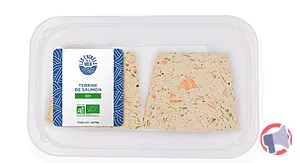 Rappel produit Terrine de saumon BIO Les Entrées de la Mer