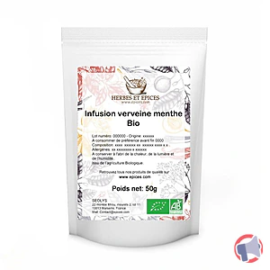 Rappel produit Infusion citron verveine menthe bio Epices.com
