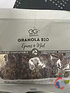 Rappel produit Granola miel épices bio Eprit gourmand