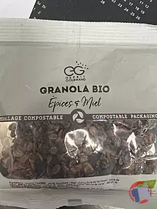 Rappel produit Granola miel épices bio Eprit gourmand
