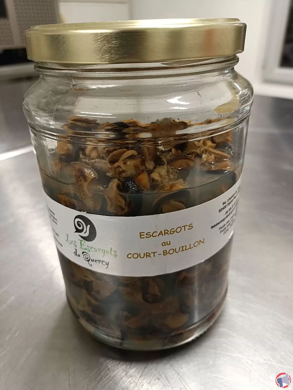 Rappel de produit : Les Escargots du Quercy retire ses escargots au court bouillon du marché