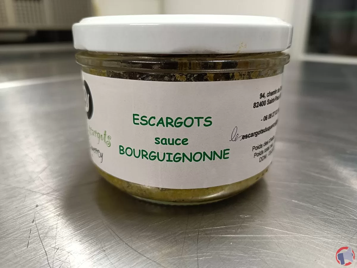 Rappel de produit : Les Escargots du Quercy en sauce Bourguignonne