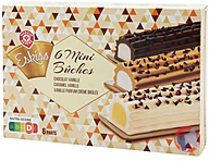 Rappel produit 6 MINI BUCHES BASE VANILLE 311G ESKISS (photo numéro 1)