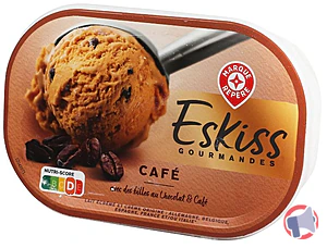 Rappel produit BAC CREME GLACEE CAFE 500G ESKISS