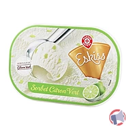 Rappel produit ESKISS BAC SORBET CITRON VERT - 1 Litre / 550G