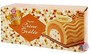Rappel produit BUCHE CREME BRULEE 511,60G ESKISS