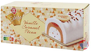 Rappel produit BUCHE VANILLE CARAMEL PECAN 534G ESKISS