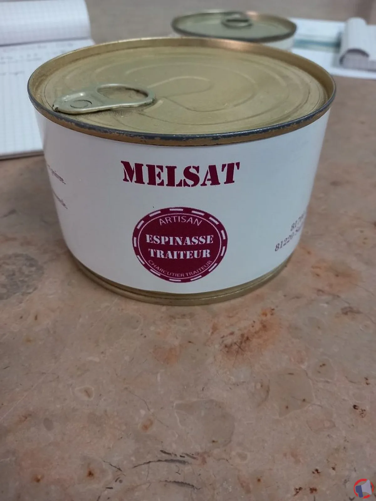 Rappel de produit : Melsat 'Espinasse traiteur' en conserve