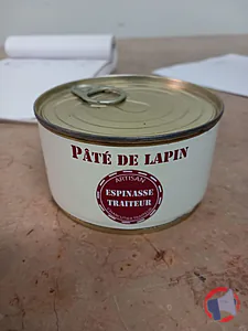 Rappel produit Pâté de lapin "Espinasse traiteur" Espinasse traiteur