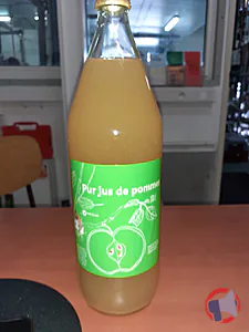 Rappel produit PUR JUS DE POMME ESPOIR JUS DE FRUIT