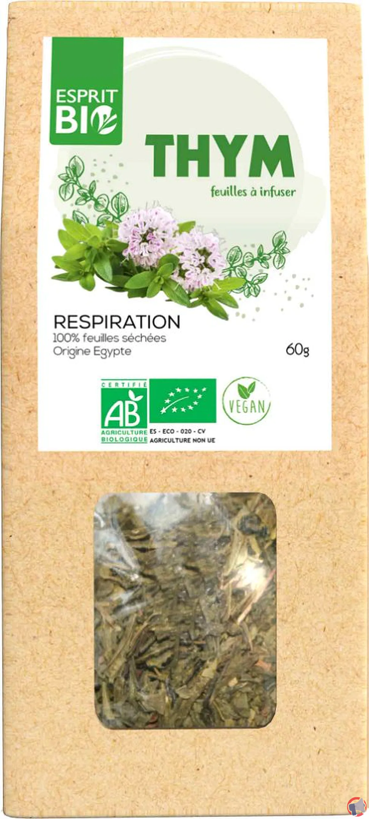 Rappel produit : Thym Esprit Bio contaminé par des alcaloïdes pyrrolizidiniques