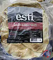 Rappel produit esti by IFANTIS Pain libanais traditionnel