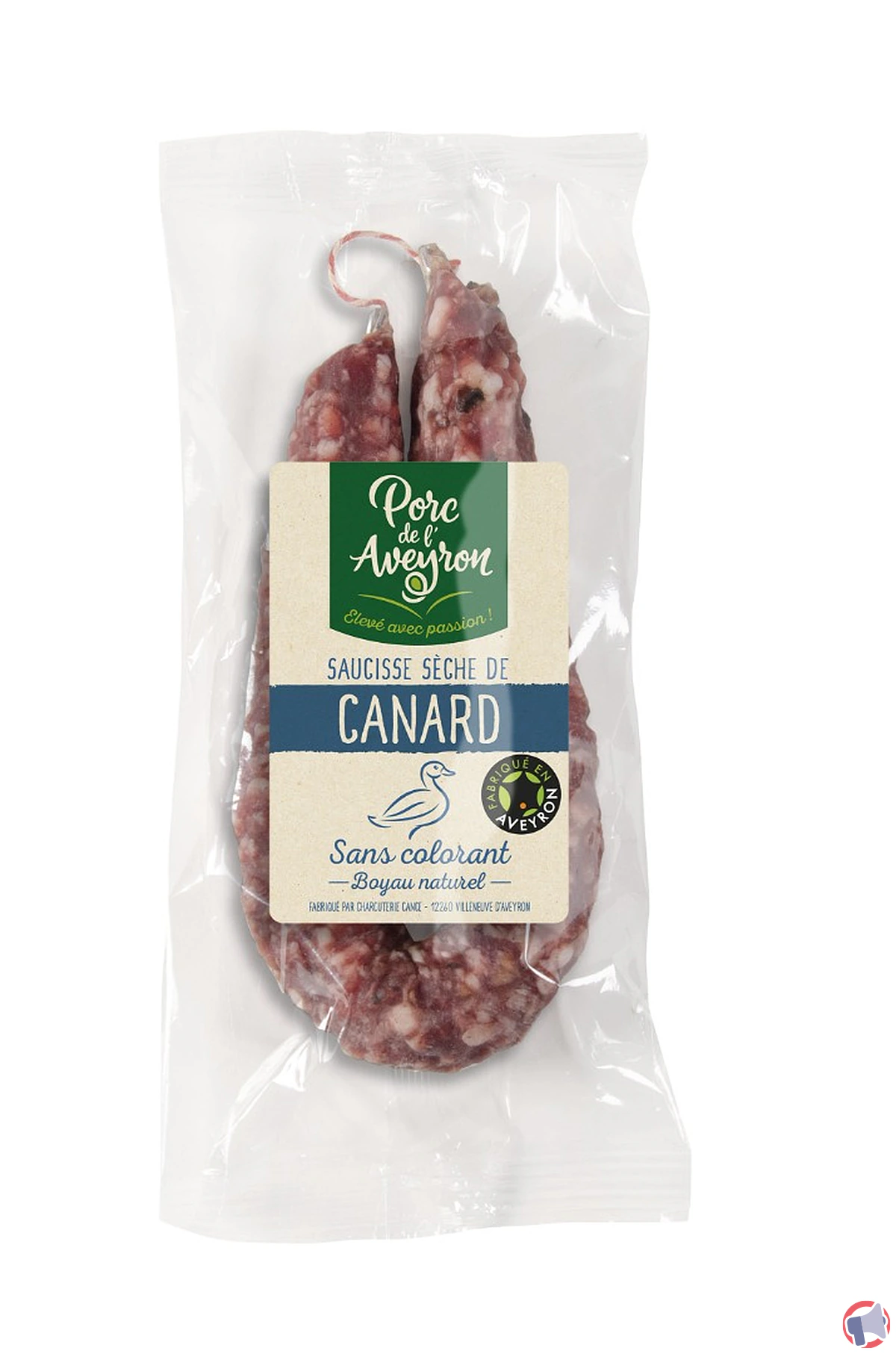 Rappel de saucisse sèche de canard de la marque Ets CANCE pour risque de Salmonelle