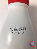 Rappel produit LAIT ENTIER UHT ETS LECONTE (photo numéro 2)