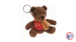 Rappel produit Porte clé peluche ourson :Bear Brothers Plush toys baby bear EU PROMOTION
