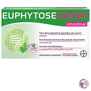 Rappel produit EuphytoseConfort Intestinal EuphytoseConfort Intestinal