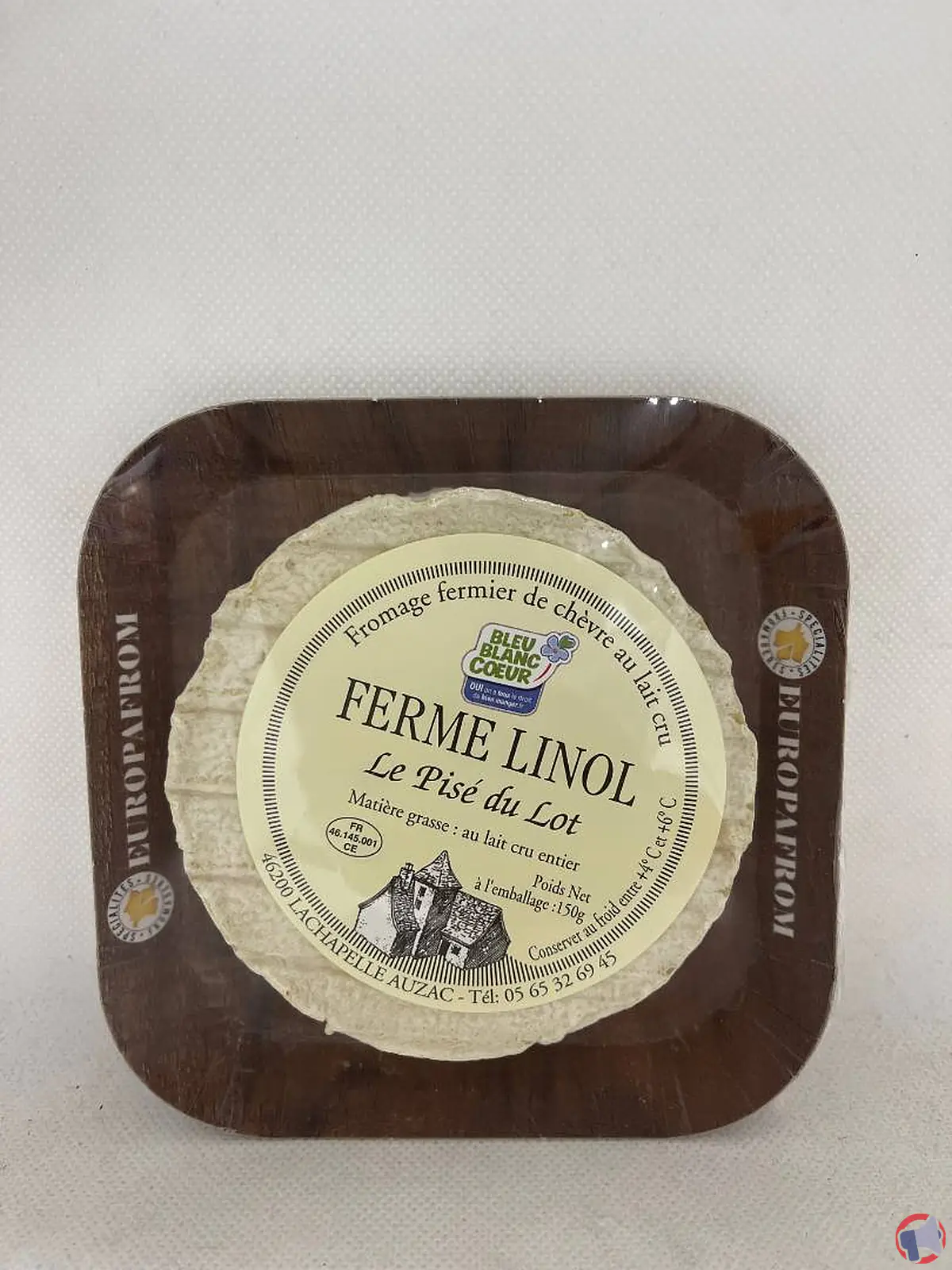 Rappel produit : le fromage de chèvre fermier 'Le Pise' de la marque Europafrom