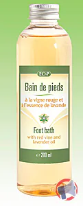 Rappel produit BAIN PIEDS A LA VIGNE ROUGE ET A L'ESSENCE DE LAVANDE Europe cosmétique et parfums
