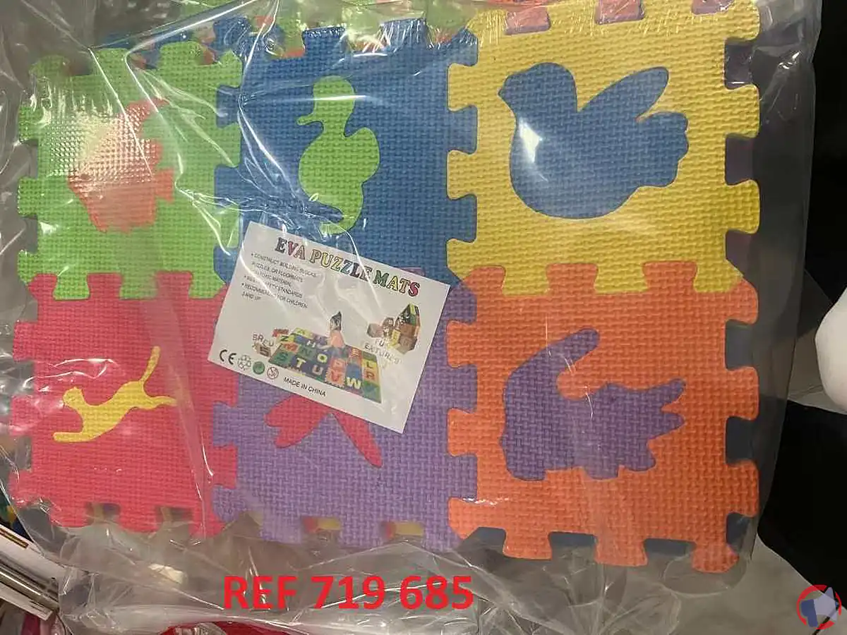 Rappel produit : Eva Puzzle Mats Jout Bloc Puzzle