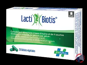 Rappel produit LACTIBIOTIS, gélule EVOLUPLUS