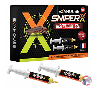 Rappel produit Exahouse Stop Cafard Gel Sniper X Exahouse