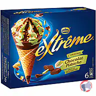Rappel produit EXTREME ® 6 Cone Choco/Pistache 720mL EXTREME