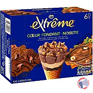 Rappel produit 6 Cone Coeur fondant Noisette EXTREME EXTREME ® (photo numéro 1)