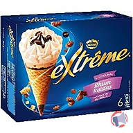 Rappel produit 6 Cone Rhum raisins EXTREME EXTREME ® (photo numéro 1)