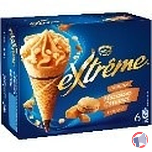 Rappel produit 6 Cones Caramel/Macaron Extrême EXTREME ®