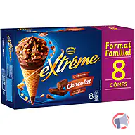 Rappel produit EXTREME ® 8 Cone Chocolat 960mL EXTREME