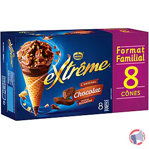 Rappel produit 8 Cone Chocolat 960mL EXTREME EXTREME ®