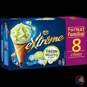 Rappel produit 8 Cones Mojito Extrême EXTREME ®