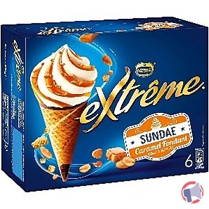 Rappel produit Extrême Sundae Caramel x6 EXTREME ®