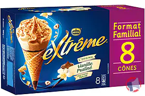 Rappel produit EXTREME Vanille Praliné X 8 EXTREME ®