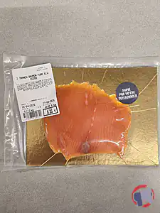 Rappel produit 2 tranches de saumon fumé élevé Ecosse Fabrication maison