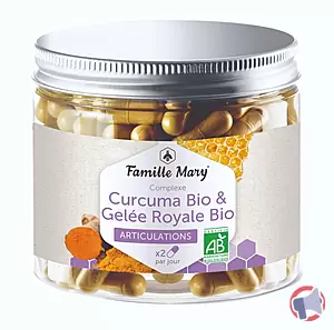 Rappel produit complexe curcuma gelée royale biologique FAMILLE MARY