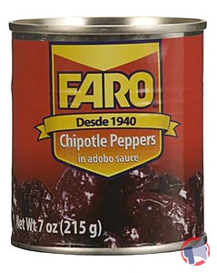 Rappel produit PIMENTS FUMES CHIPOTLE 215 GRS FARO