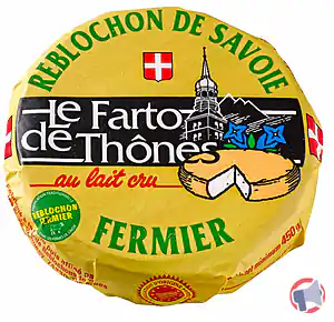 Rappel produit Reblochon fermier AOP Le farto de Thones