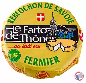Rappel produit Reblochon fermier AOP Le farto de Thones