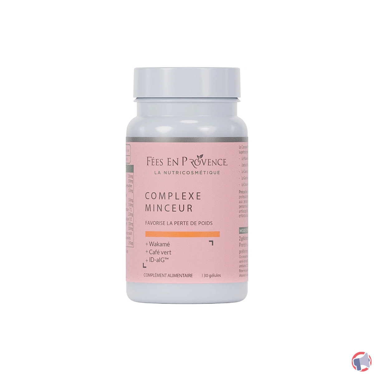 Rappel produit : complexe minceur de Fées en Provence