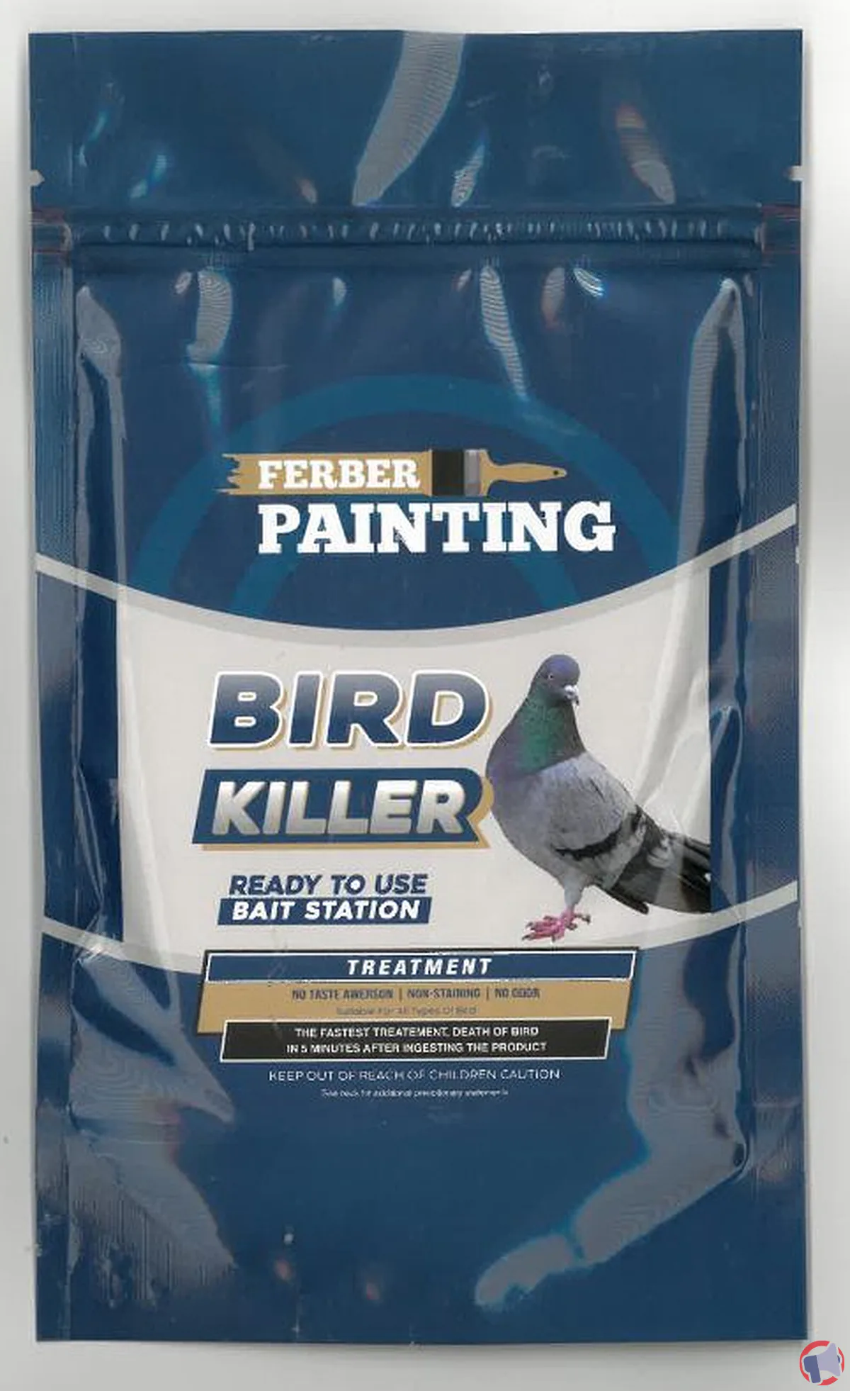 Rappel produit : appâts BIRD KILLER de Ferber painting