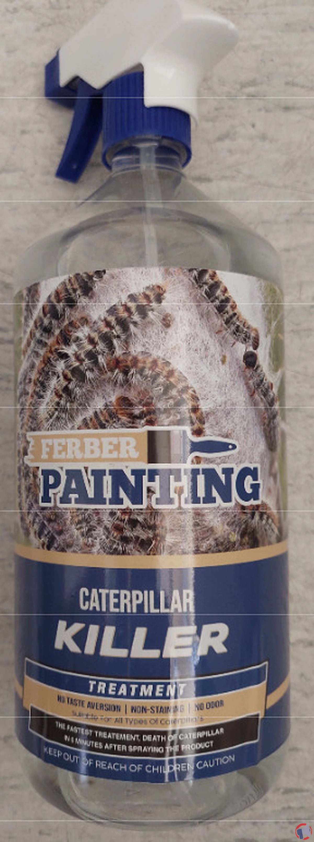 Rappel produit : Ferber painting - CATERPILLAR KILLER