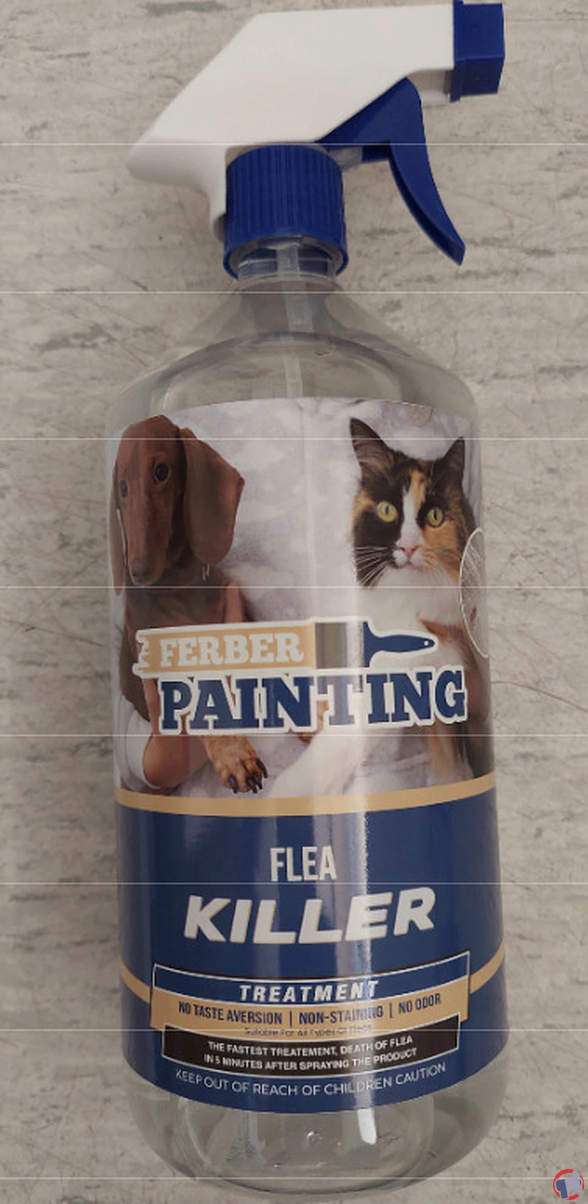 Rappel produit : Ferber painting - FLEA KILLER