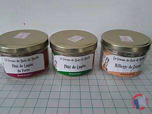 Rappel produit CONSERVES DE LAPIN FERME DU BOIS DE BOULLE
