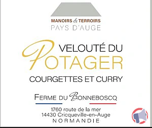 Rappel produit Conserve : Velouté de courgette curry Ferme de Bonneboscq