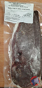 Rappel produit magret de canard sec tranché ou magret de canard sec entier La ferme des Clauzolles