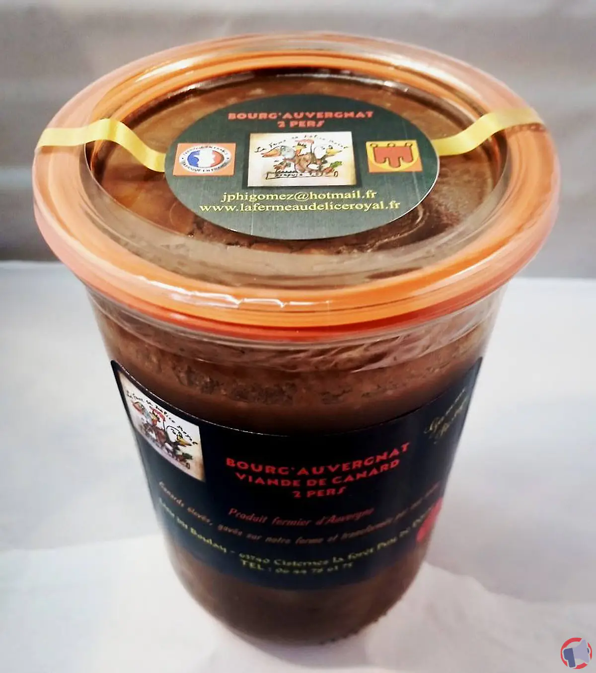Rappel de produit : Bourgu'Auvergnat de la marque La ferme au délice royal